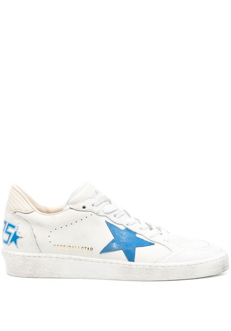 Sneakers Ballstar in bianco Golden goose - uomo